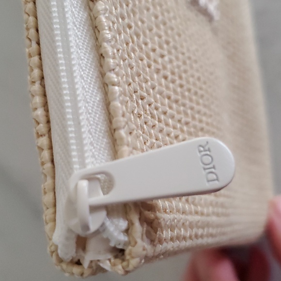 Brand New DIOR raffia bag Ready for Summer clutch pouch bag ☆ Last one available - Picture 2 of 8